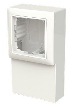 B55 PANELUNDERLAG, 1 MODUL, BLANK HVID