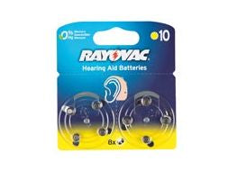 PR70 Zinc-air høreapparatbatteri - 1,4V / 90mAh (8 stk.)