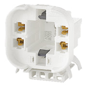 Gx24q-4 fatning m. snap-in