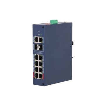 8-Port PoE Cloud administreret Hardened Gigabit Switch, CHS4212-8GT-110