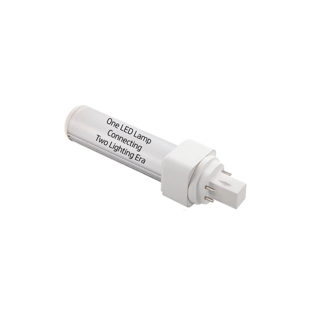 LEDlife G24Q-SMART6 6W LED pære - HF Ballast kompatibel, DALI dæmpbar, 180°, Erstat 13W, 780lm, RA82