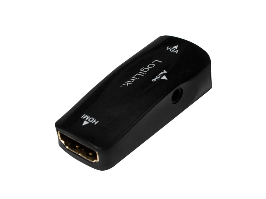 HDMI til VGA konverter - Hun/Hun (med. audio JACK)