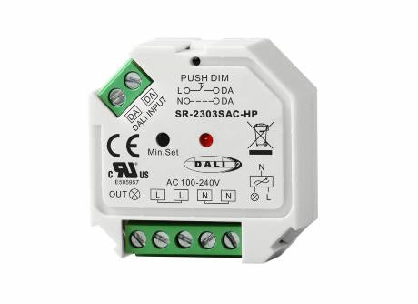 DIODIM Dali-2/push-dim dæmper (bagkant) 400W 230V