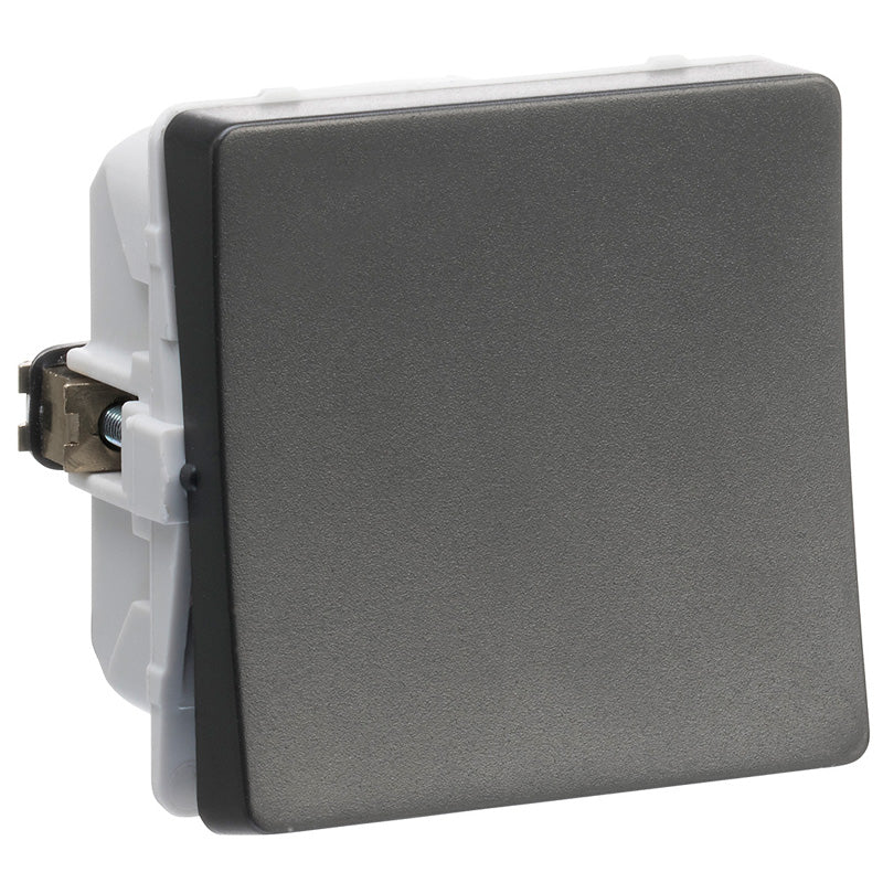 LK FUGA®afbryder krydsning 16A, koksgrå