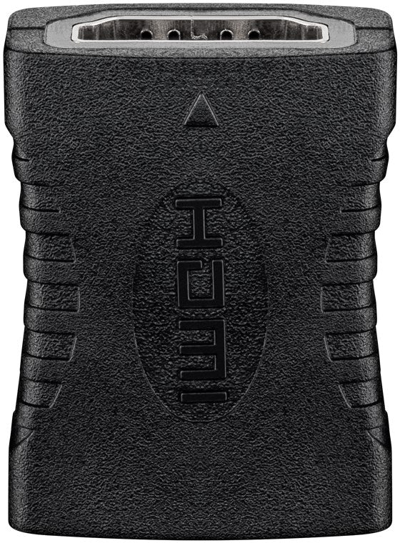 HDMI mellemled - 19p HDMI hun til 19p HDMI hun, Sort