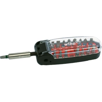 Wiha bitssæt i CroCo boks PH/PZ/TX/LK/6-kant, 17 dele