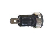 Bananbøsning - 4mm, Sort, IEC1010