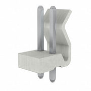 Ledning-til-print fatning, KK 396 - 1x2pol han 3,96mm