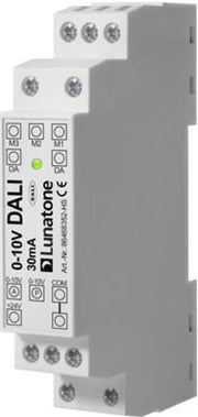 0-10V TIL DALI KONVERTER 30MA DIN-SKINNE
