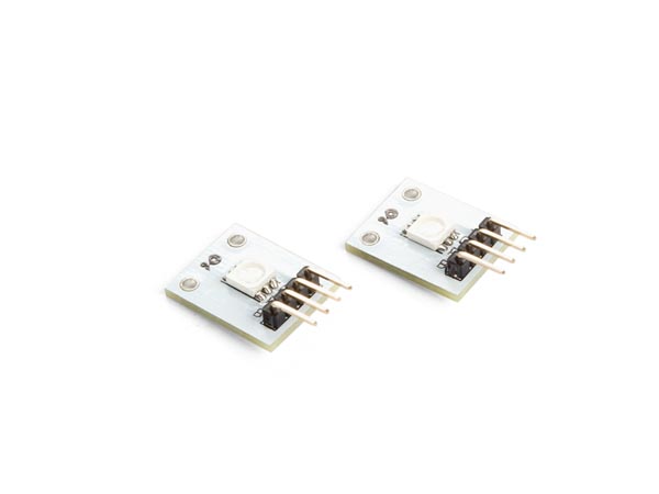ARDUINO® kompatibel 3 farve RGB SMD LED modul (2 stk.)