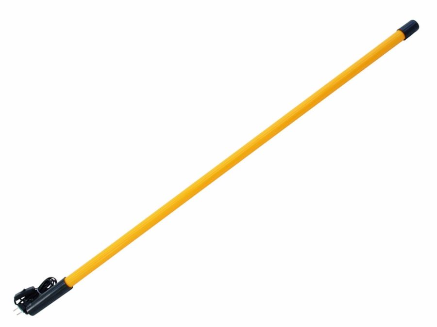 Fluorcerende neonrør - 36W, 134cm x Ø35mm GUL m. netstik