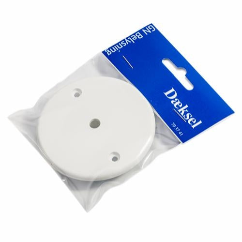 Udløbsdæksel VNU hvid m/aflastning