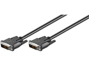 DVI-D kabel - Single Link, 2 x DVI-D (18+1) han (2m)