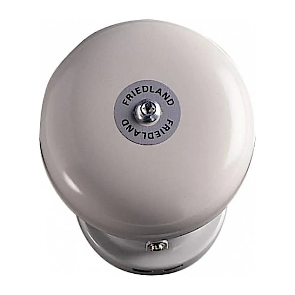 Industriklokke Masterbell 24V DC Ø 15,4 cm. - grå