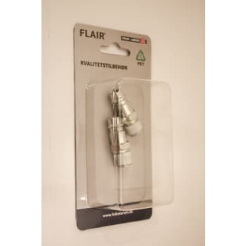 XF koblingsnippel med 1/4" udvendig gevind