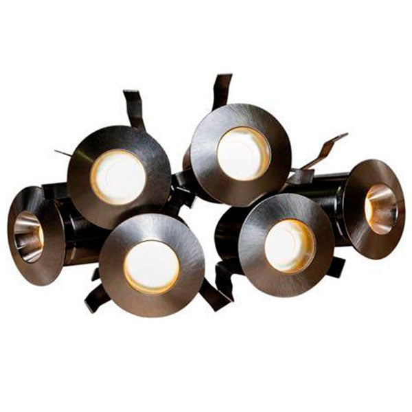 Heatspot kit G2 6x0,4W 6x20Lm 2700K BS