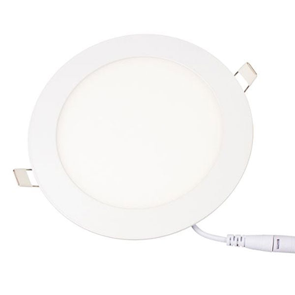 LED downlight Alisia 230V 12W 3000K IP44 - Rund, mat hvid