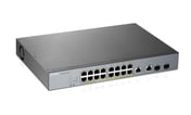 ZYXEL GS1350-18HP 18 Port managed CCTV PoE switch long range 250W