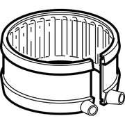 56 mm Fix-bånd sort PEH Geberit