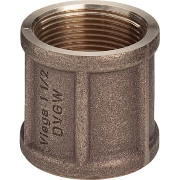 2" Muffe Rødgods Silicium Bronze