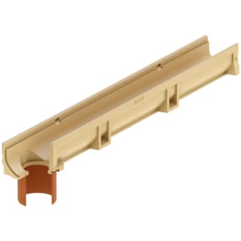 ACO SELF Euroline 2.0 1000 mm rende uden rist, med udløb