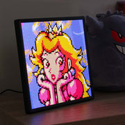 64x64 Pixel Bluetooth LED Skærm med 5V USB Strømforsyning - 10W Effekt