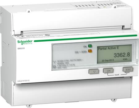 3-FASET KWH MÅLEINSTRUMENT 125A PULS MID