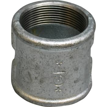 2" Galvaniseret randmuffe