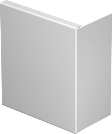 WDK ENDESTYKKE 80X170 MM HVID RAL 9010