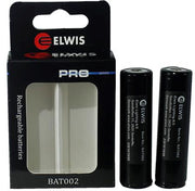 BATTERIER 2 X 18650, 3.7V, 2600 MAH