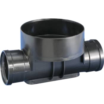 Wavin 110 x 315 mm TP1-brønd, glat, lige gennemløb