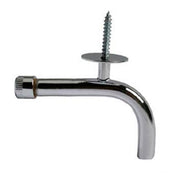 Svanehals M/1 1/4" Skrue - Krom