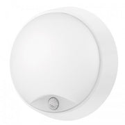 LED væglampe m. sensnor 14W 4200K IP54 hvid