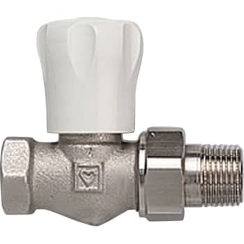 3/8" Herz radiator ventil ligeløbende