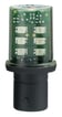 Diodelampe BA15D hvid 24V DL1BDB1