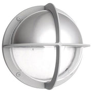 MIA skotlampe alu 15W LED 3000K halvskærm IP44