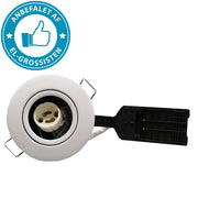 Pro Indbygningsspot m. GU10 fatning - mat hvid
