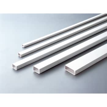 Kabelkanal 12x7mm m/skrue 2 m hvid (3401) (20)