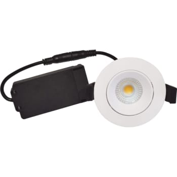 Velia Low Profile Downlight 5,5W 2700K mat hvid rund