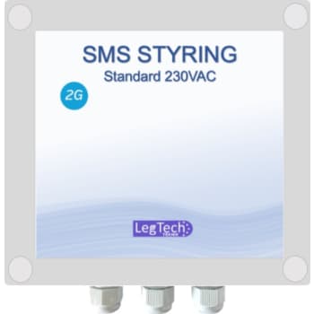 2G SMS styring (direkte 230VAC), standard model