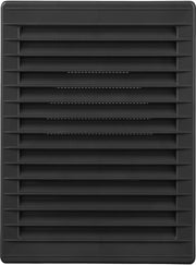 Rektangulær ventilationsrist - 140x210mm kanal, Grafit