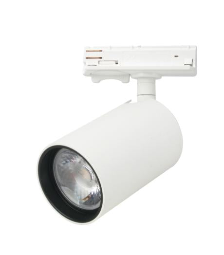 DIOTRACK 1-F spot Danny maxi LED spot hvid