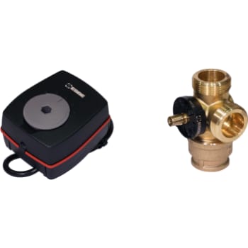 3-Vejsventil med motor til VVB produktion (4-6 kW)