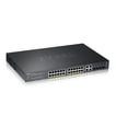 ZYXEL GS2220-28HP 24-ports PoE+ Gigabit L2 Switch med 4 Gigabit combo porte (inkluderet 1 år Nebula