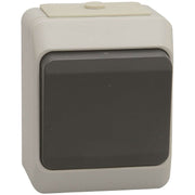 Stænktæt trykafbryder IP44 - grå