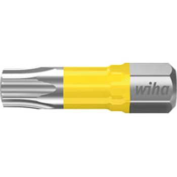 Wiha Y-slagbits 25 mm gul 1/4", TORX® T20, 5 stk i boks