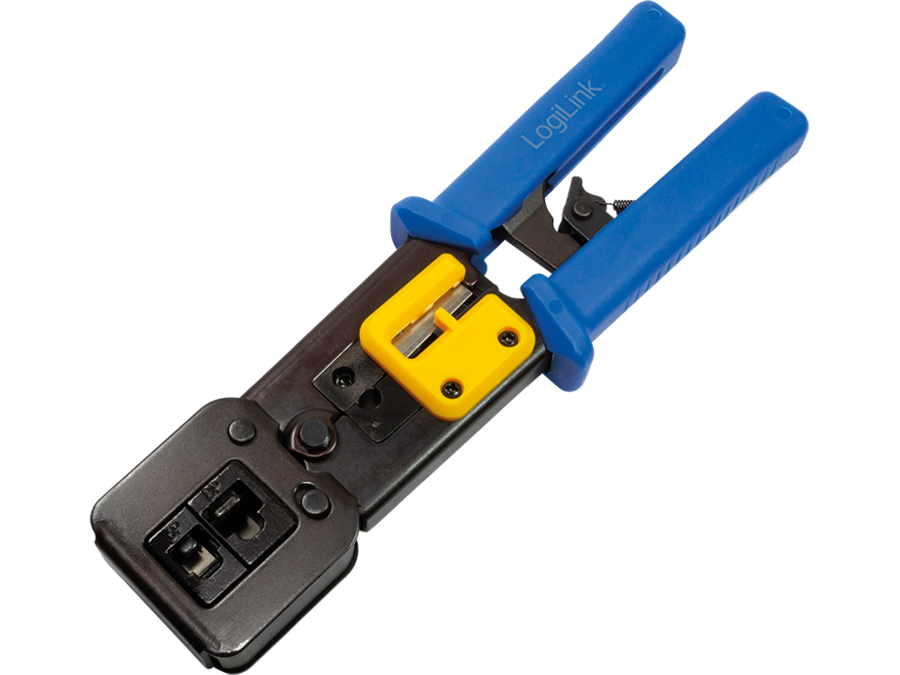 Modular krimptang til RJ11/12/45/EZ, m. pass through klipper