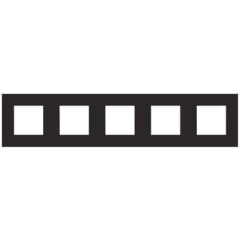 RAMME 5-MODUL, PURE, BLK STEEL