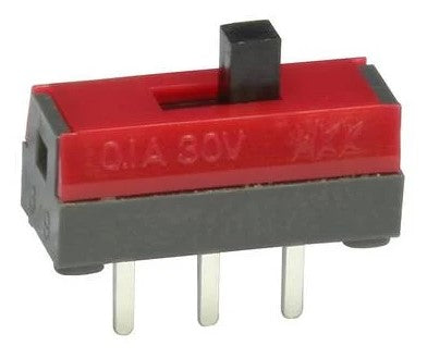 Miniature skydekontakt - 1P ON-ON  4x10,4mm (2,54mm)