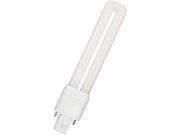 LED PL kompaktrør - 4.5W (9W), G23, EM+AC (830)